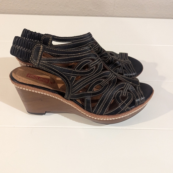 Women's Pikolinos Stretchy Sandals SZ 42 - Picture 2 of 5